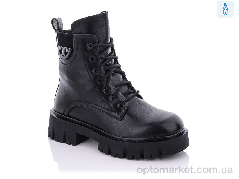 Купить Черевики жіночі HX1871-1 Teetspace чорний, фото 1