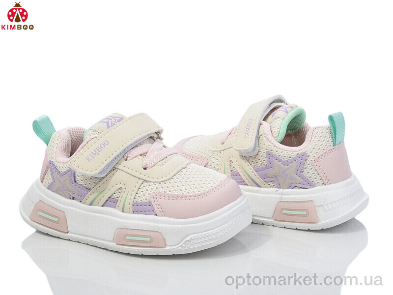 Купить Кросівки дитячі HY2548-1F Kimbo-o рожевий, фото 1