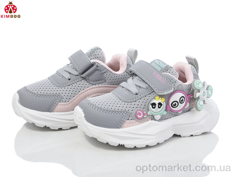Купить Кросівки дитячі HY2552-1D Kimbo-o сірий, фото 1