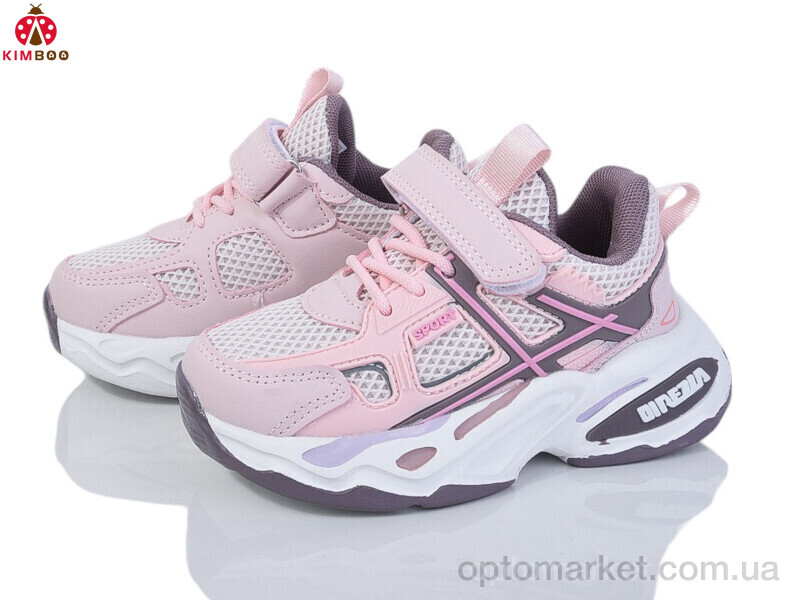 Купить Кросівки дитячі HY546-2F Kimbo-o рожевий, фото 1
