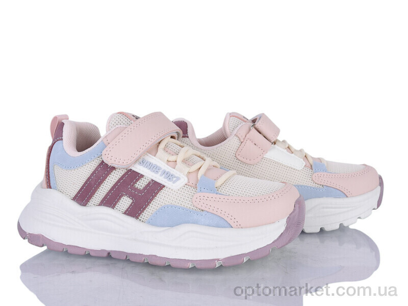 Купить Кросівки дитячі HY548-3F Kimbo-o рожевий, фото 1