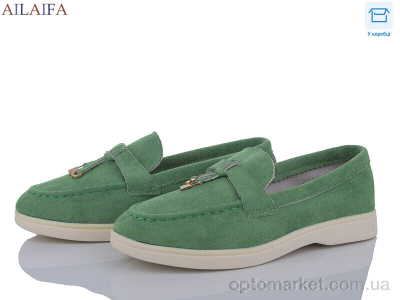 Купить Туфлі жіночі HZ6-7 L.ro Piana зелений, фото 1