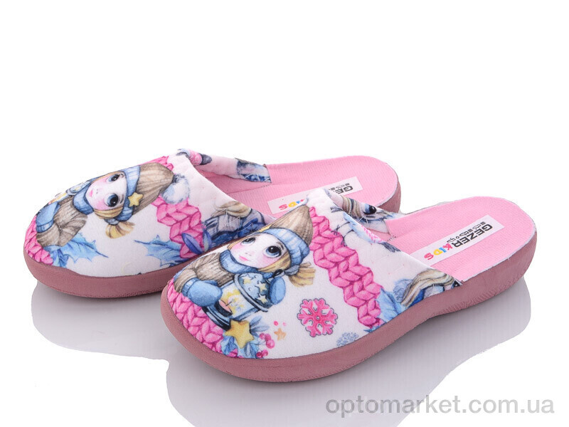 Купить Капці дитячі J010-3 pink Gezer рожевий, фото 1