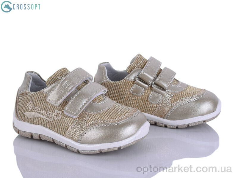 Купить Кросівки дитячі J09 gold Apawwa золотий, фото 1
