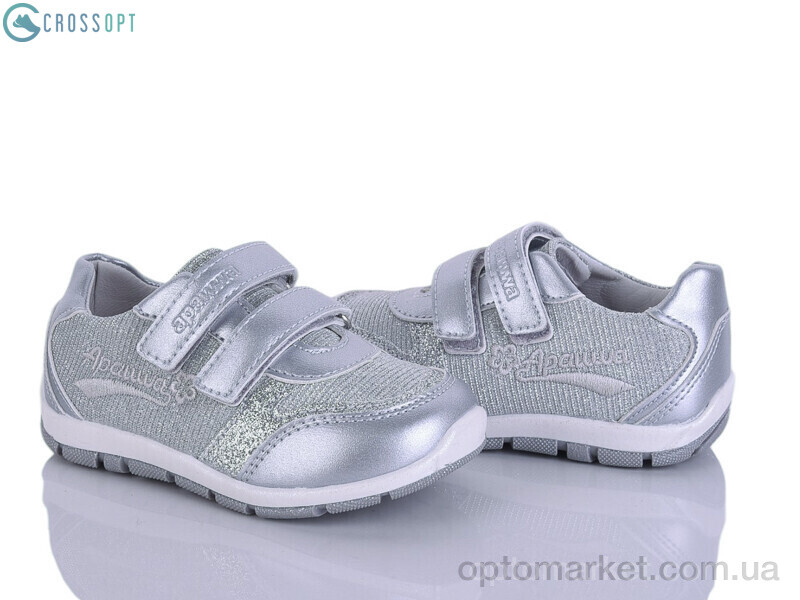 Купить Кросівки дитячі J09 silver Apawwa срібний, фото 1