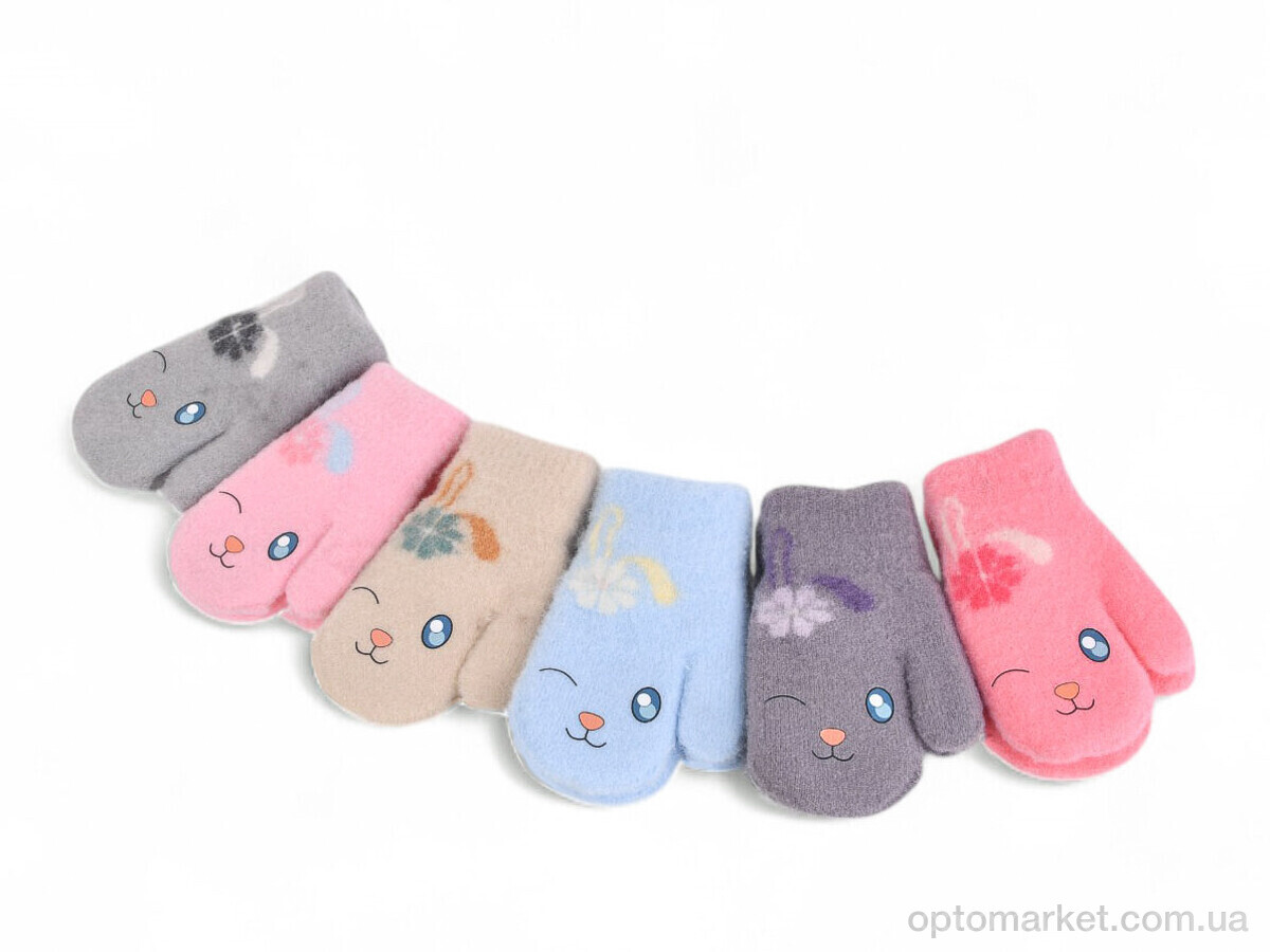 Купить Рукавиці дитячі J1014 mix Королева, фото 1