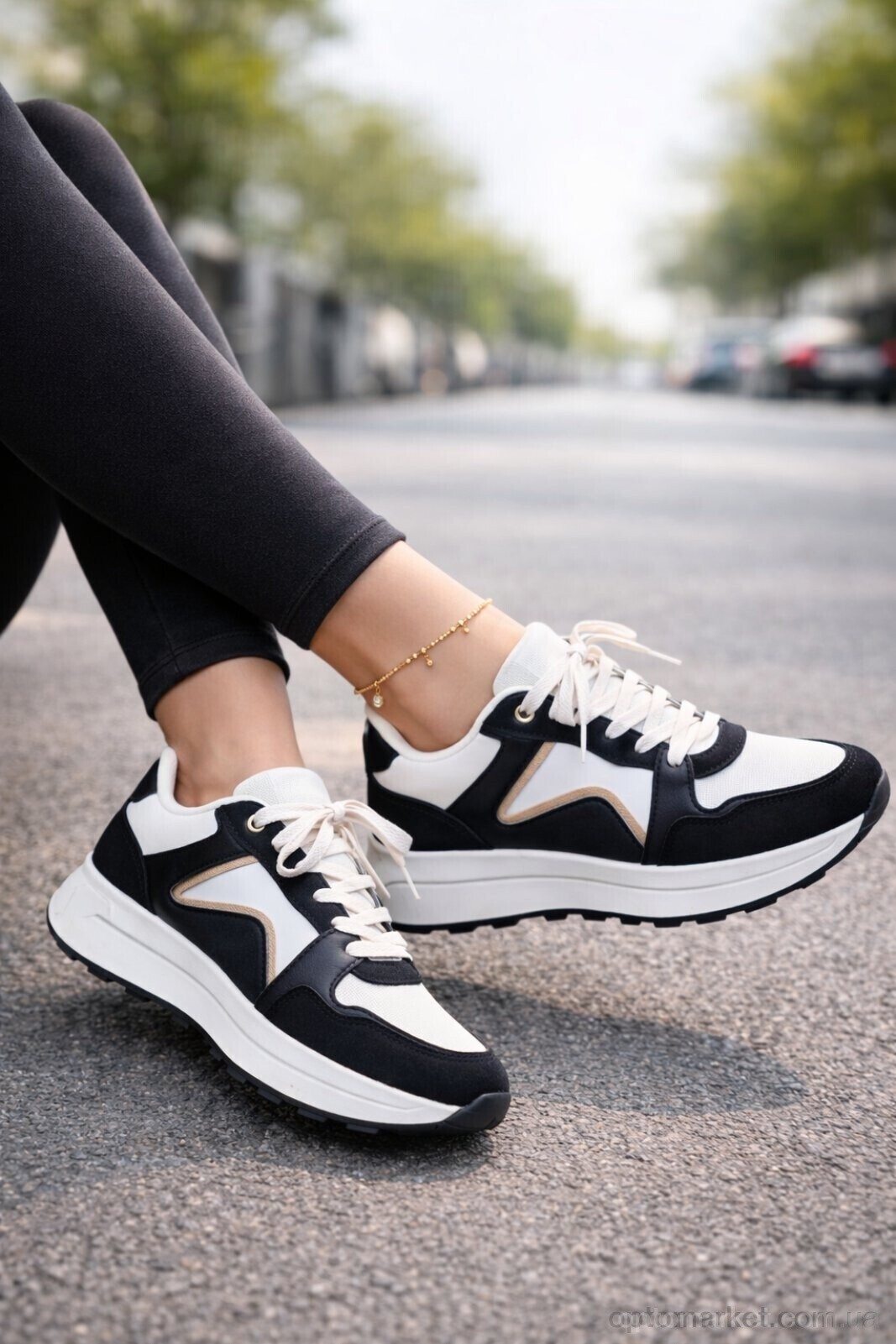 Купить Кросівки жіночі J1019-1 Hongquan білий, фото 2