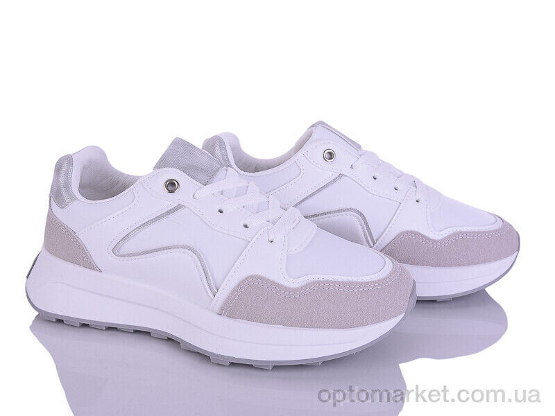 Купить Кросівки жіночі J1019-2 Hongquan білий, фото 1