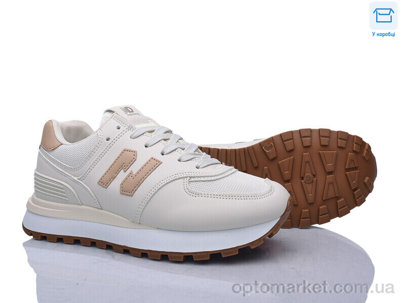 Купить Кросівки жіночі J1038-5 Hongquan бежевий, фото 1