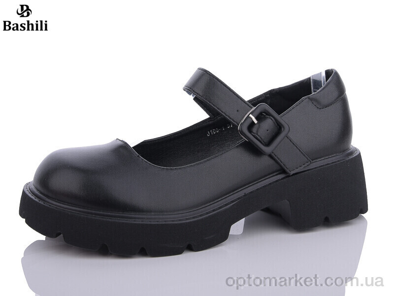 Купить Туфлі жіночі J106-1 Башили чорний, фото 1