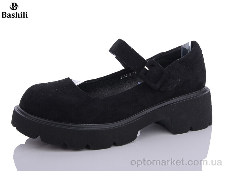 Купить Туфлі жіночі J106-2 Башили чорний, фото 1