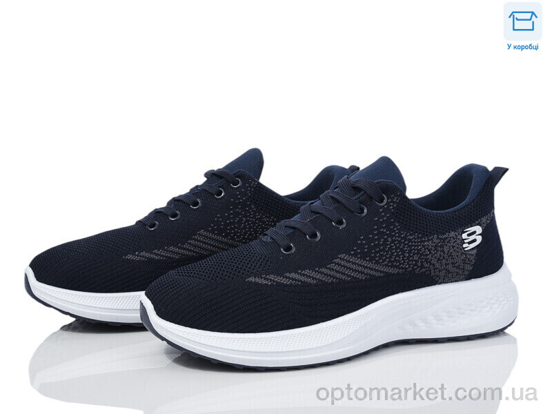 Купить Кросівки чоловічі J1077-3 Hongquan синій, фото 1