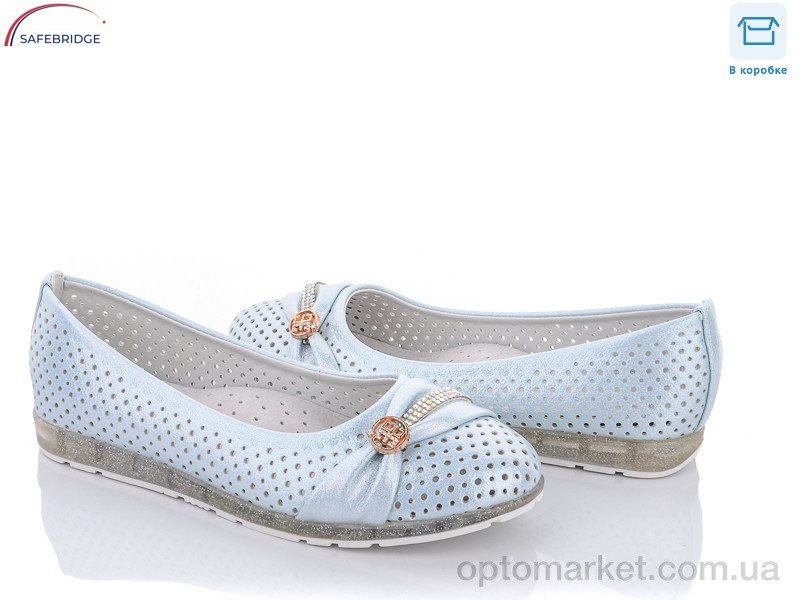 Купить Балетки дитячі J145-3B Kimbo-o блакитний, фото 1