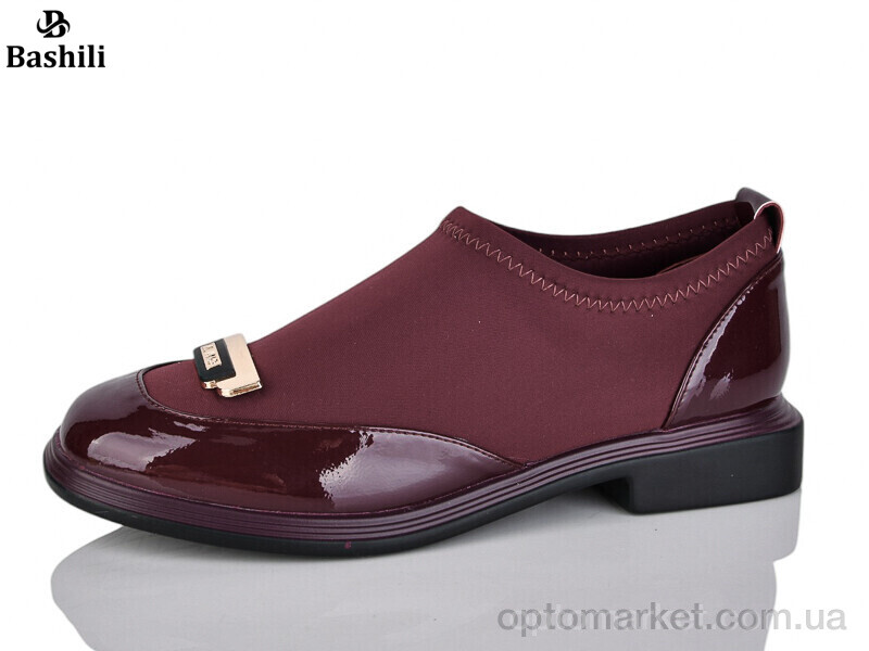 Купить Туфлі жіночі J181-4 Башили бордовий, фото 1