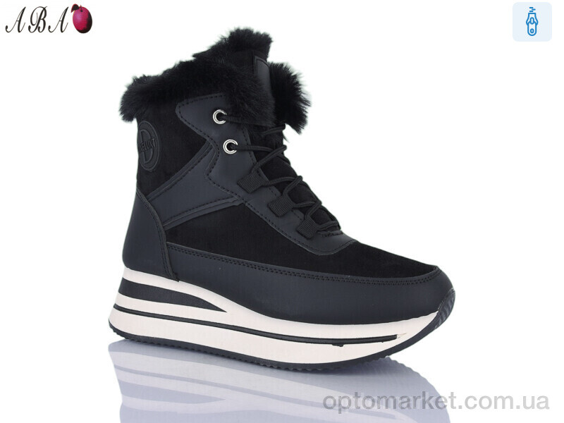 Купить Черевики жіночі J1ABA002-1 Aba чорний, фото 1