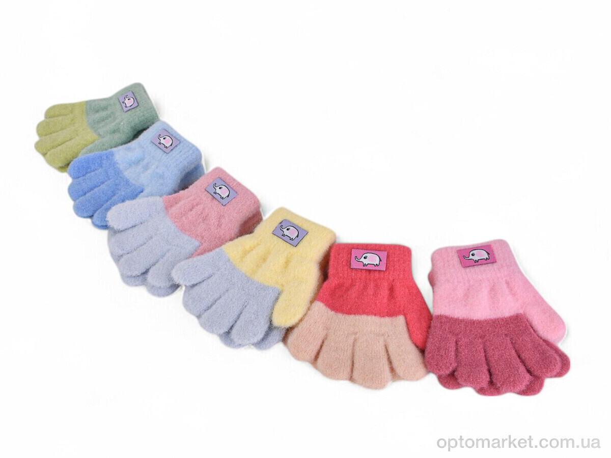 Купить Рукавички дитячі J2003 альпака mix Number one мікс, фото 1
