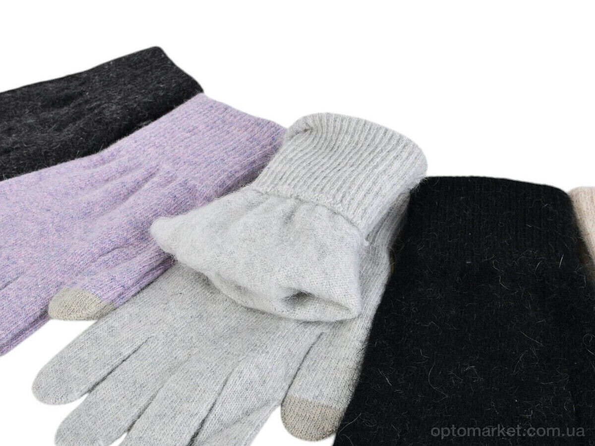 Купить Рукавички жіночі J2026 mix Number one мікс, фото 2