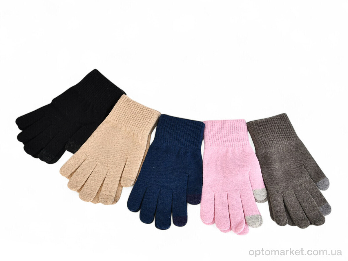 Купить Рукавички жіночі J2033 mix Number one мікс, фото 1