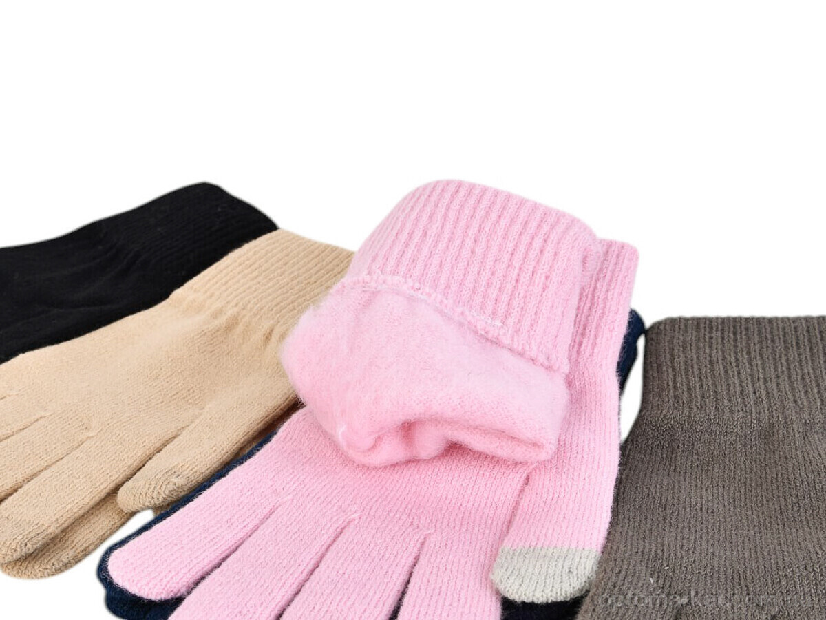 Купить Рукавички жіночі J2033 mix Number one мікс, фото 2
