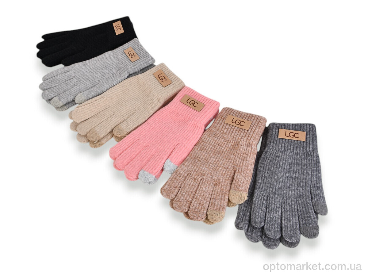 Купить Рукавички унісекс J2036 (альпака) mix Number one мікс, фото 1