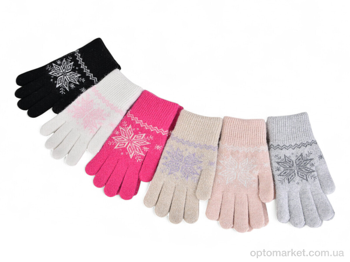 Купить Рукавички жіночі J2037 mix Number one мікс, фото 1