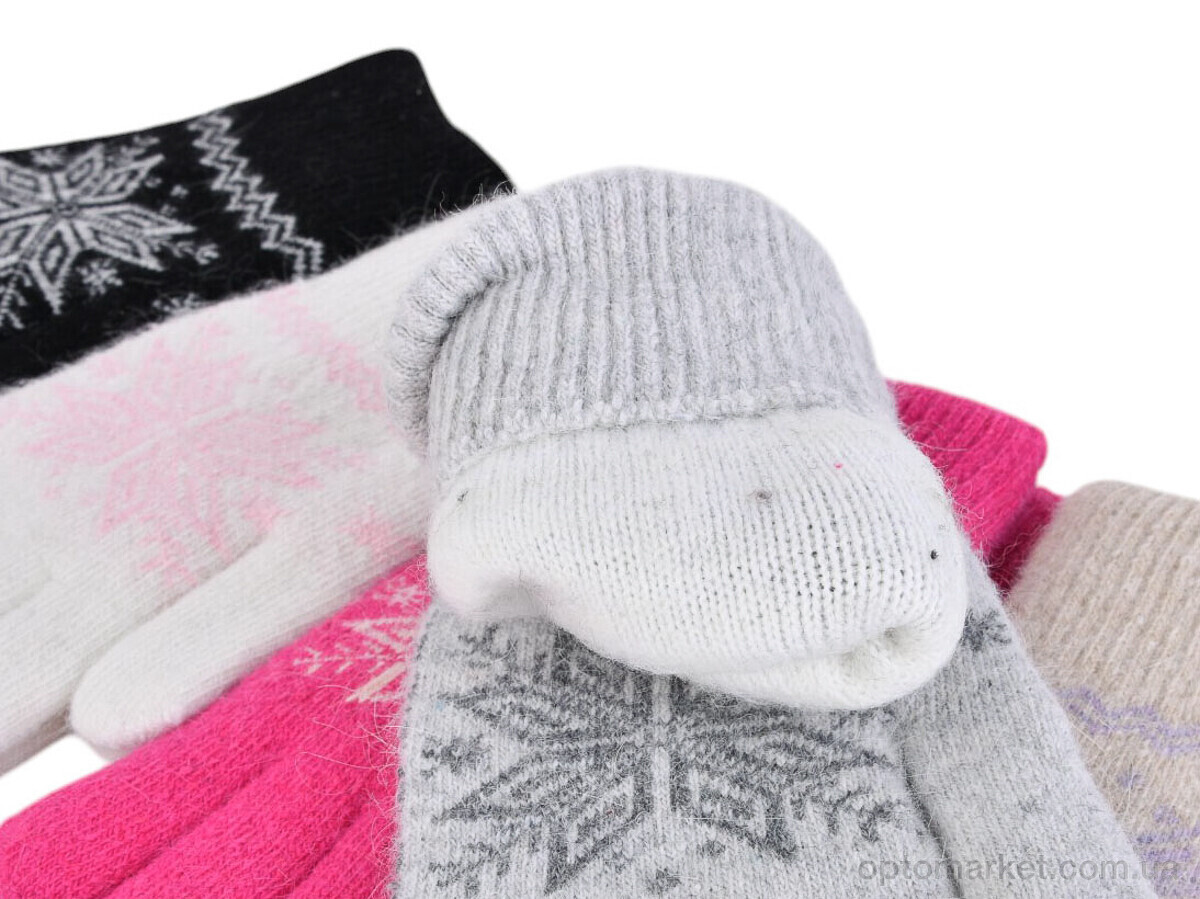 Купить Рукавички жіночі J2037 mix Number one мікс, фото 2