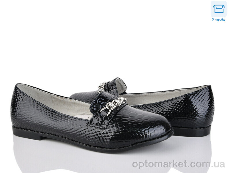 Купить Туфлі дитячі J207-6 Y.Top чорний, фото 1