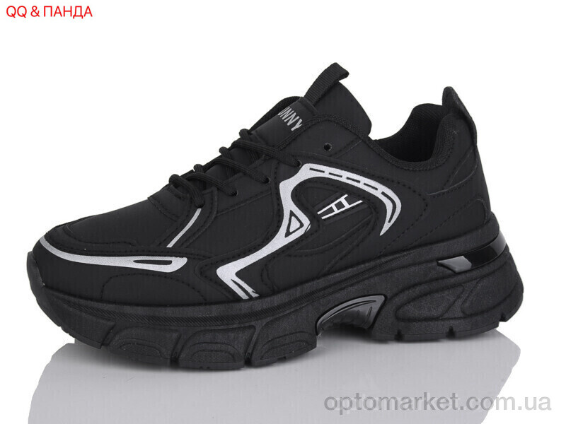 Купить Кросівки жіночі J2082-1 Hongquan чорний, фото 1