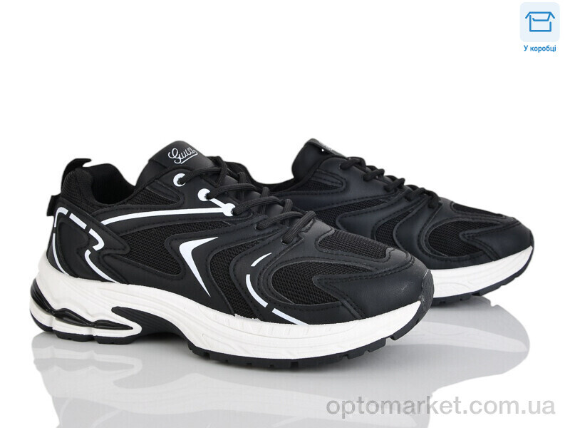 Купить Кросівки жіночі J2092-1 Hongquan чорний, фото 1