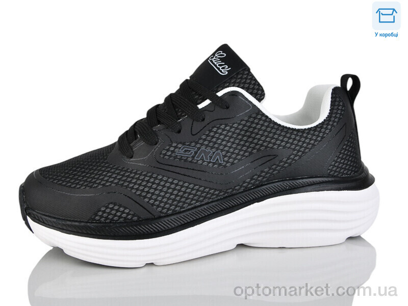 Купить Кросівки жіночі J2103-1 Hongquan чорний, фото 1