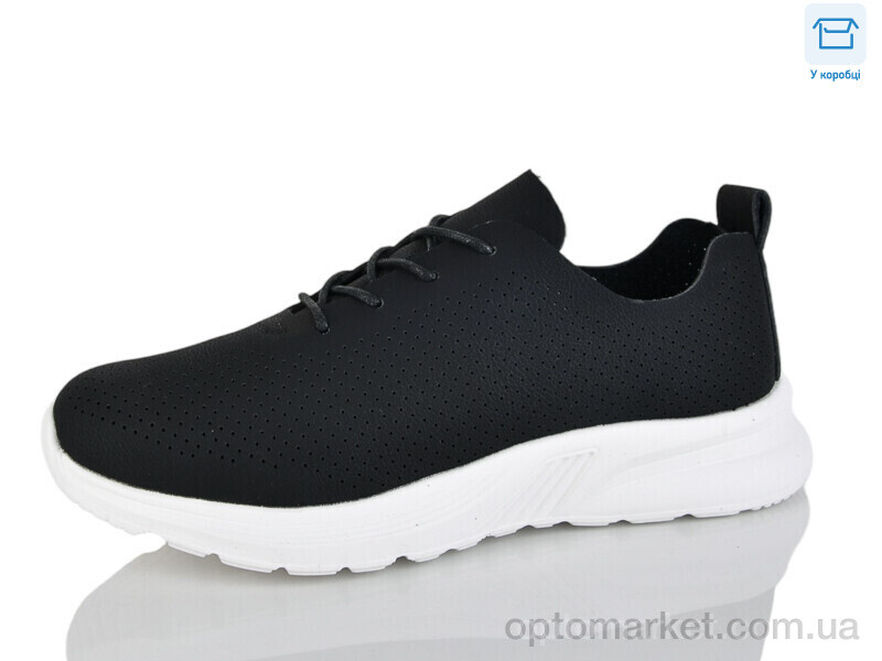 Купить Кросівки жіночі J2105-1 Hongquan чорний, фото 1