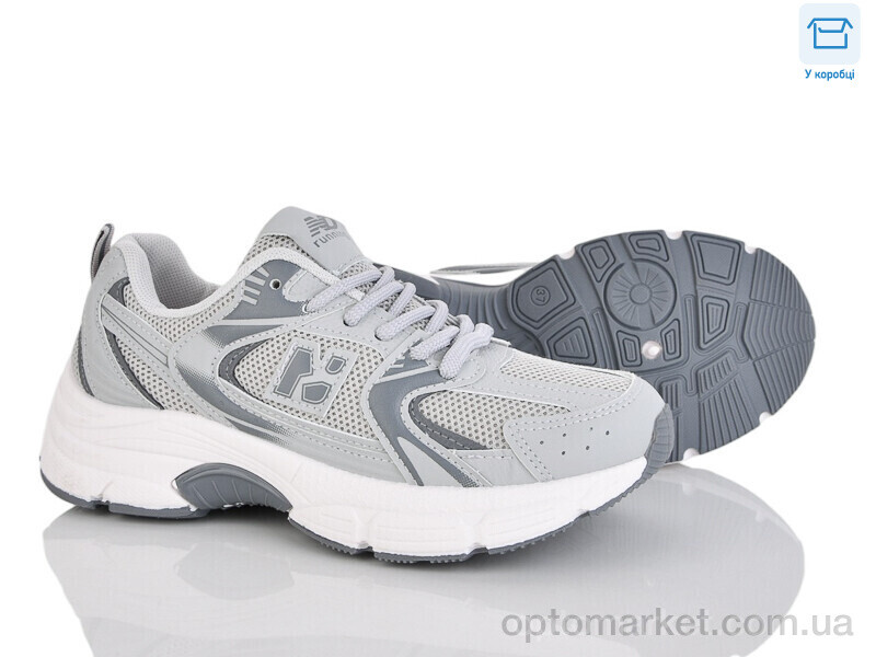 Купить Кросівки жіночі J2112-3 Hongquan сірий, фото 1