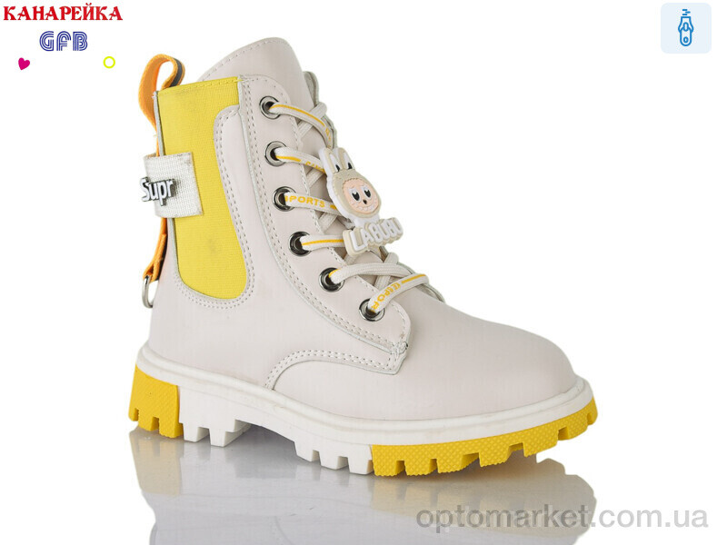 Купить Черевики дитячі J220-7 GFB-Канарейка бежевий, фото 1