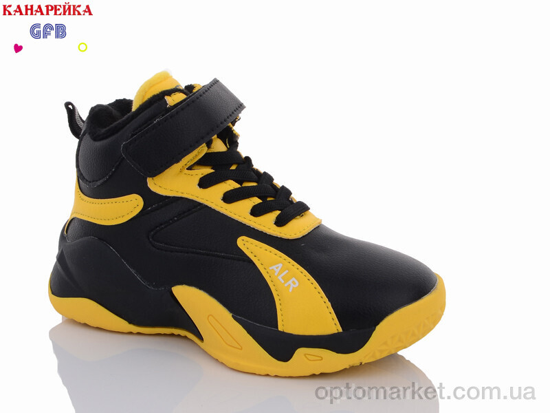 Купить Кросівки дитячі J285-3 Канарейка чорний, фото 1