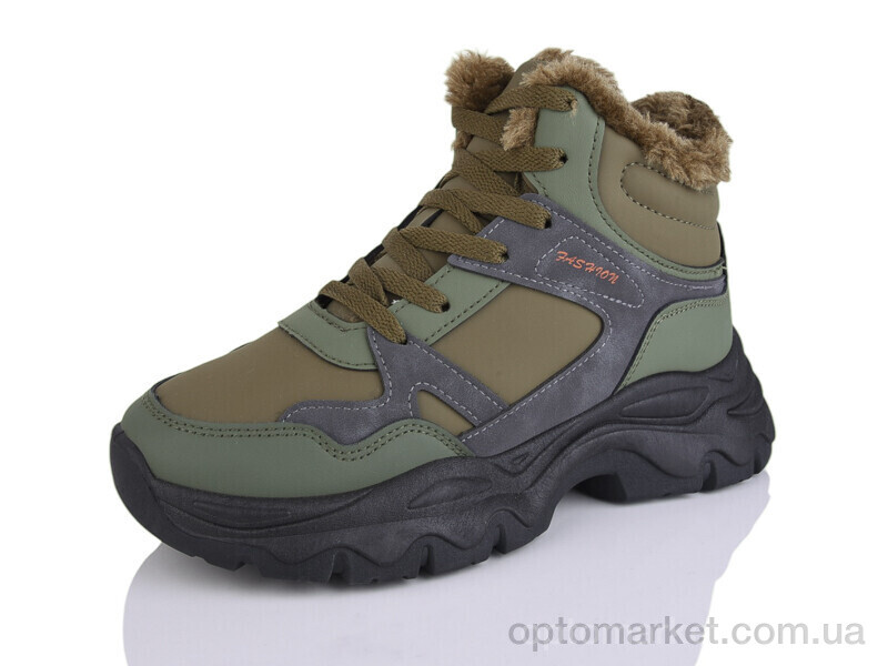 Купить Черевики жіночі J29-2 MaiNeLin зелений, фото 1