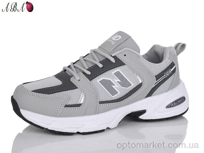 Купить Кросівки жіночі J2ABA080-3 Hongquan сірий, фото 1