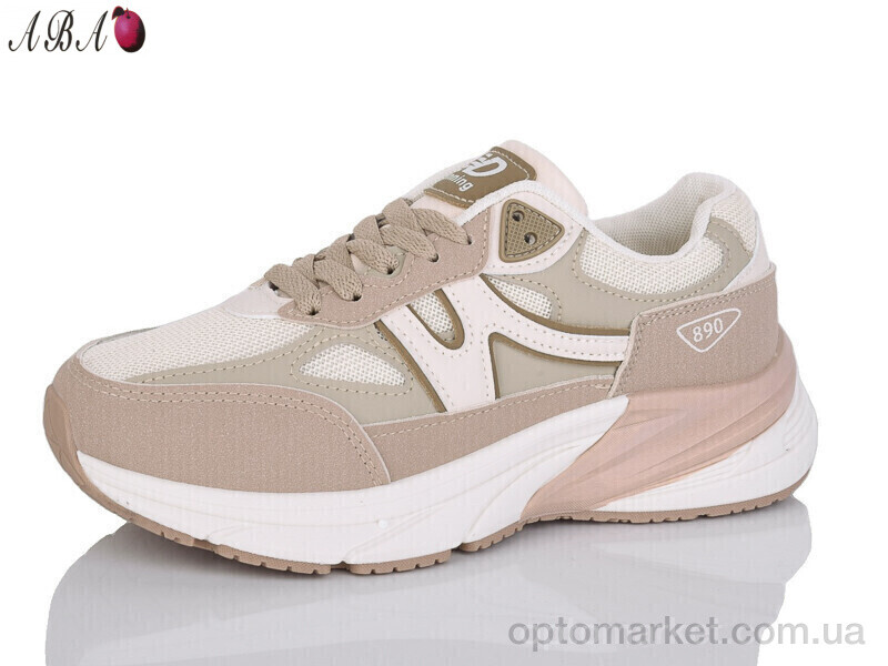 Купить Кросівки жіночі J2ABA081-4 Hongquan бежевий, фото 1
