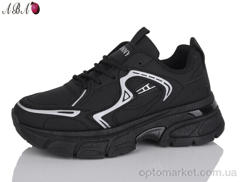 Купить Кросівки жіночі J2ABA082-1 Hongquan чорний, фото 1