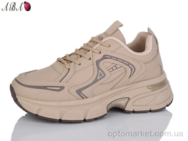 Купить Кросівки жіночі J2ABA082-3 Hongquan коричневий, фото 1