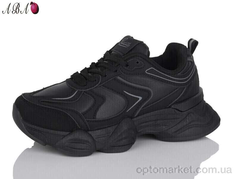 Купить Кросівки жіночі J2ABA088-1 Hongquan чорний, фото 1