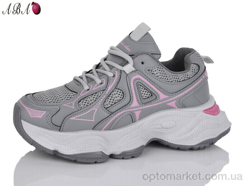 Купить Кросівки жіночі J2ABA090-3 Hongquan сірий, фото 1