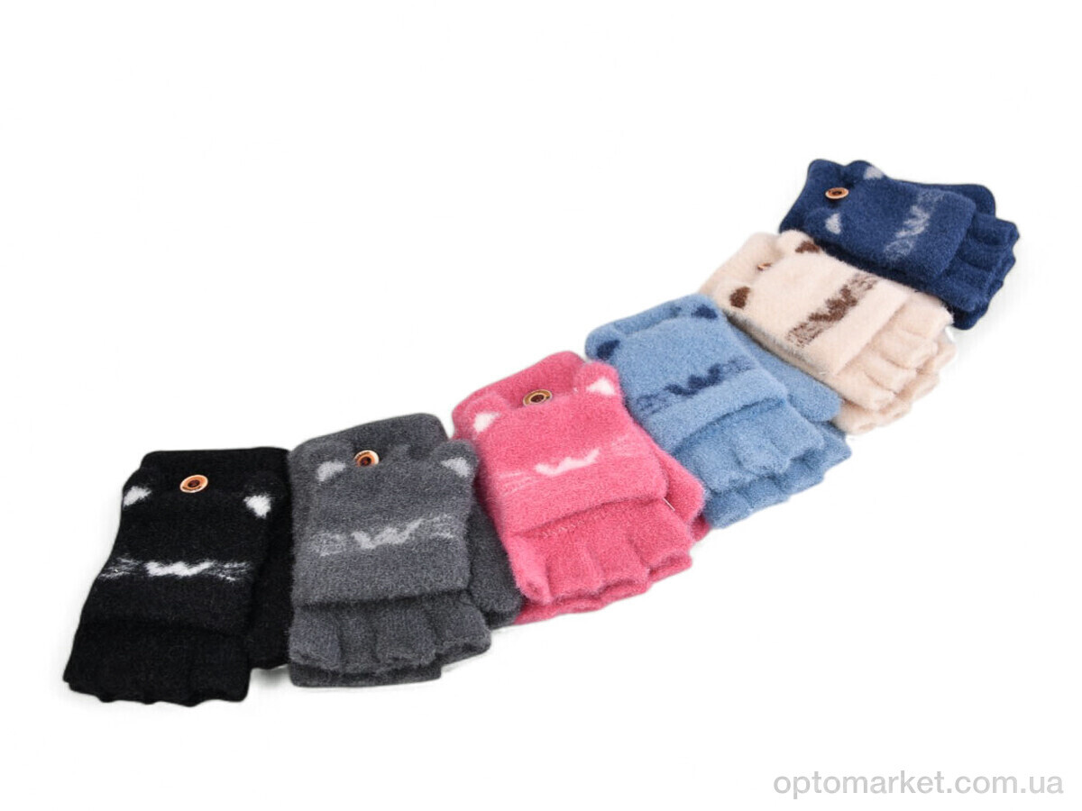 Купить Рукавиці дитячі J3003 mix (альпака) Number one мікс, фото 1