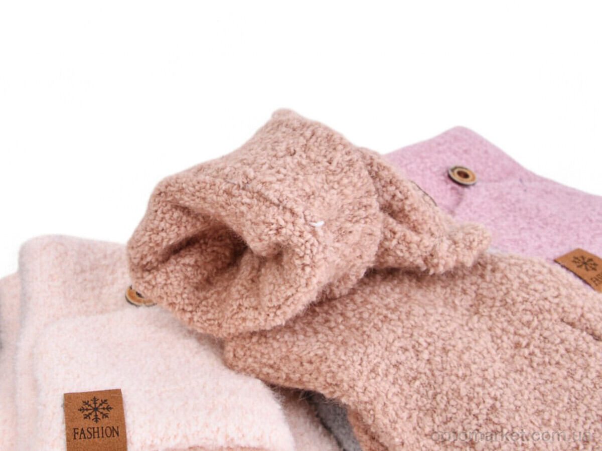 Купить Рукавиці дитячі J3010 mix (тедди) Number one мікс, фото 2