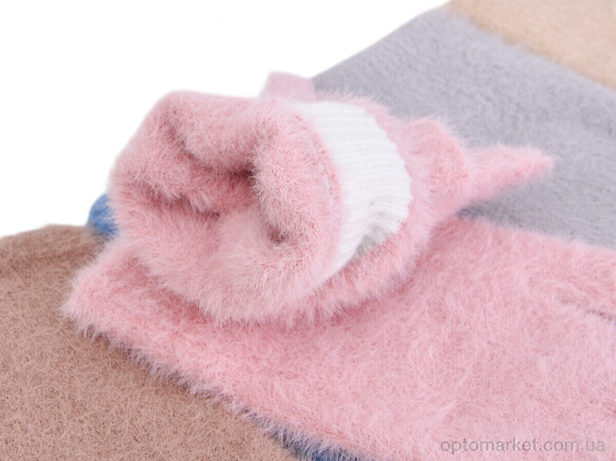 Купить Рукавички жіночі J3013 mix (норка) Number one мікс, фото 2