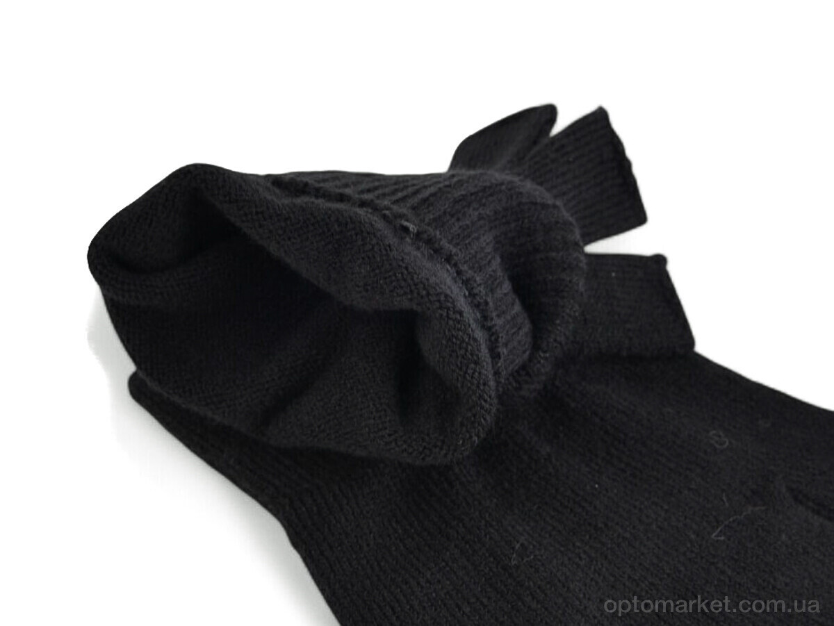 Купить Рукавички унісекс J3014 black Number one чорний, фото 2