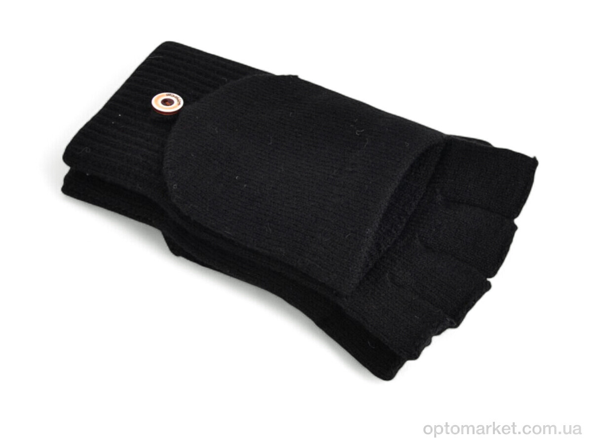 Купить Рукавиці унісекс J3015 black Number one чорний, фото 1