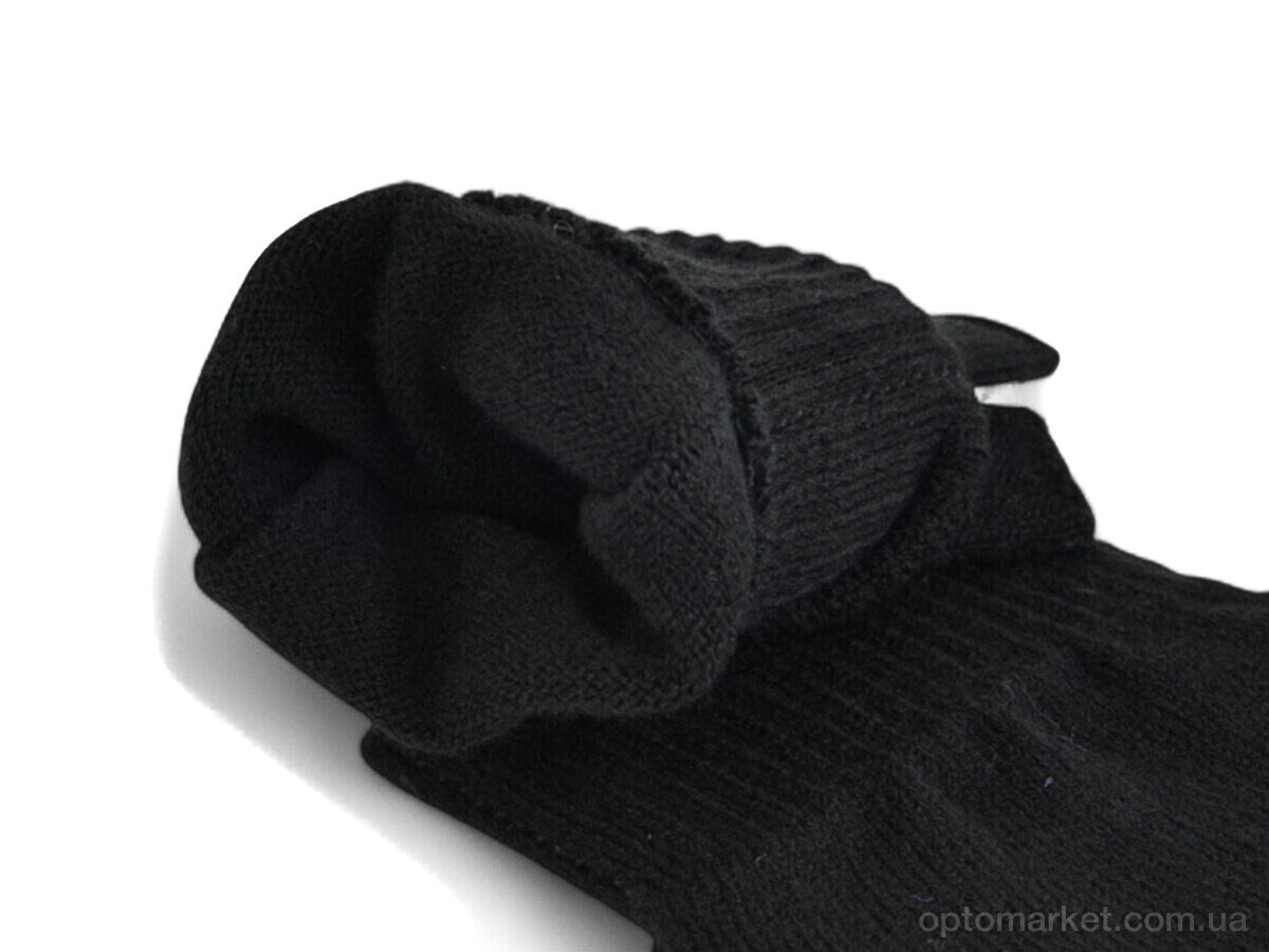 Купить Рукавиці унісекс J3015 black Number one чорний, фото 2