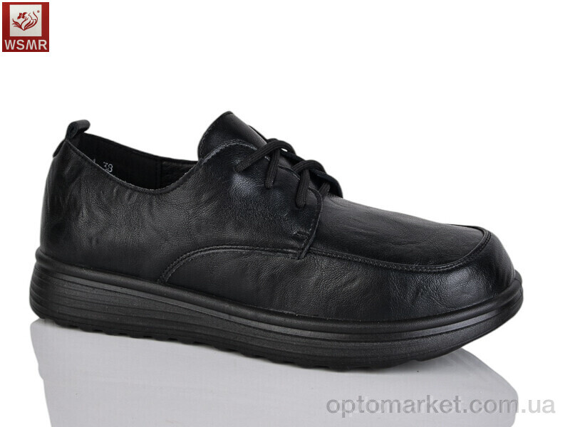 Купить Туфлі жіночі J501-1 WSMR чорний, фото 1