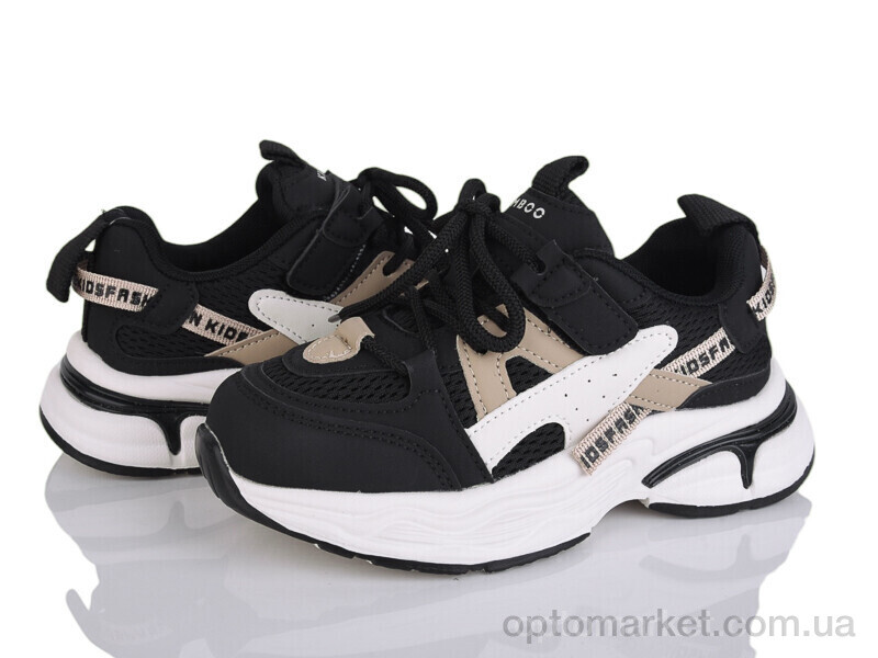 Купить Кросівки дитячі J562-3A Kimbo-o чорний, фото 1