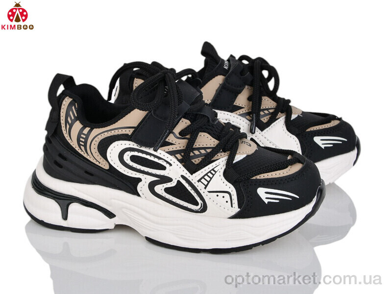 Купить Кросівки дитячі J563-3A Kimbo-o чорний, фото 1